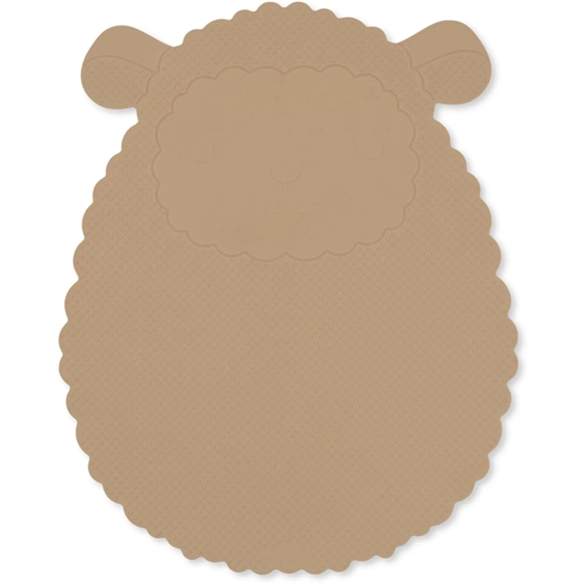 Konges Sløjd Warm Clay Silicone Bath Mat and Thermometer Sheep