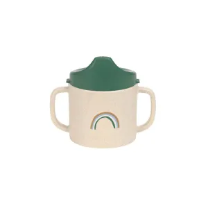 Lassig Cellulose Sippy Cup - Happy Rascals - Green - Smile
