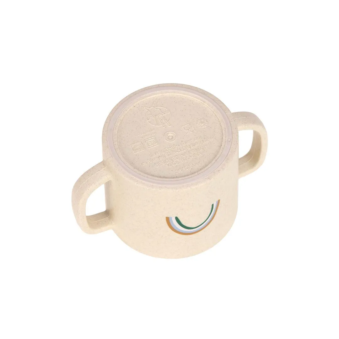 Lassig Cellulose Sippy Cup - Happy Rascals - Green - Smile