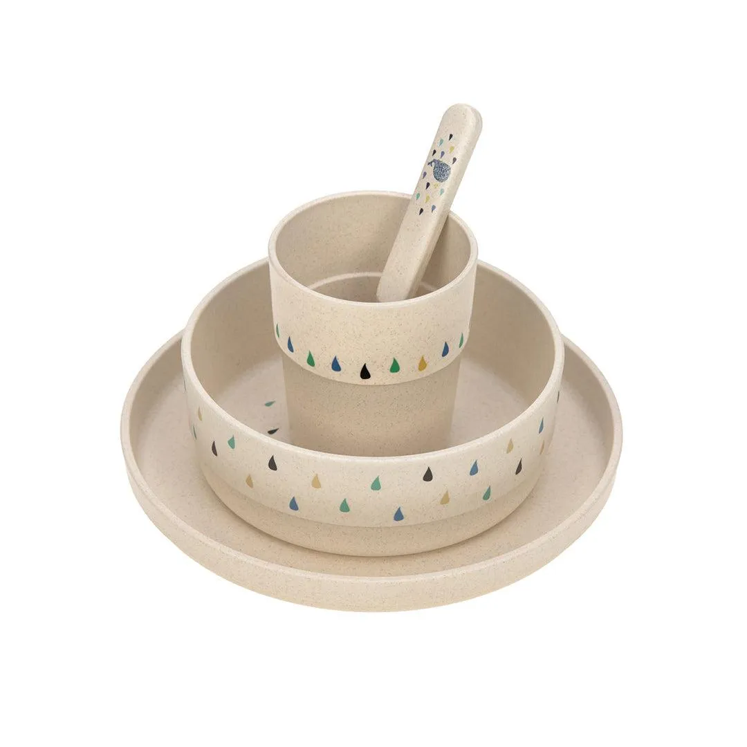 Lassig Dish Set Cellulose - Little Water - Whale