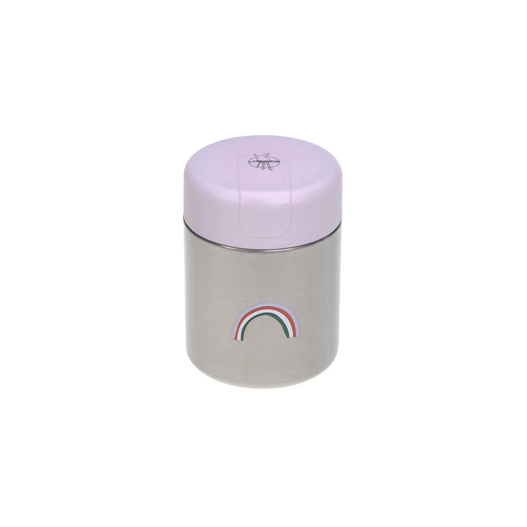 Lassig Food Jar - Happy Rascals - Hearts Lavender