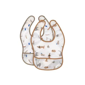 Lassig Lightweight Bib - 2 Pack - Royal Blue - Little Mateys