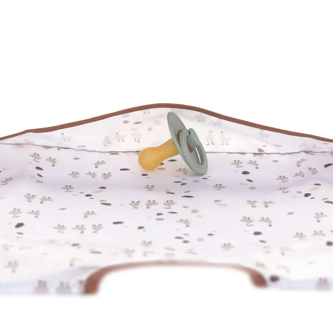 Lassig Long Sleeve Bib - 2 Pack - Lilac - Tiny Farmer Goose