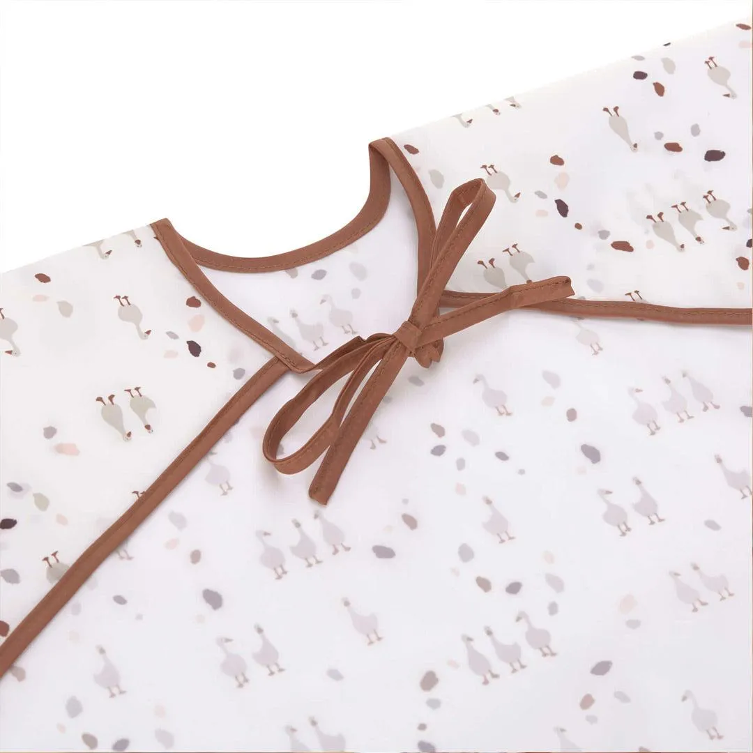 Lassig Long Sleeve Bib - 2 Pack - Lilac - Tiny Farmer Goose