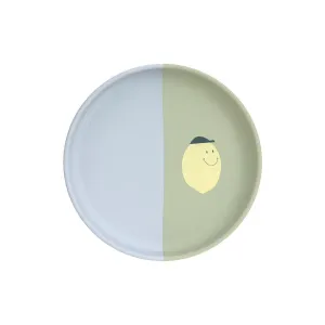 Lassig Silicone Plate - Happy Fruits - Lemon