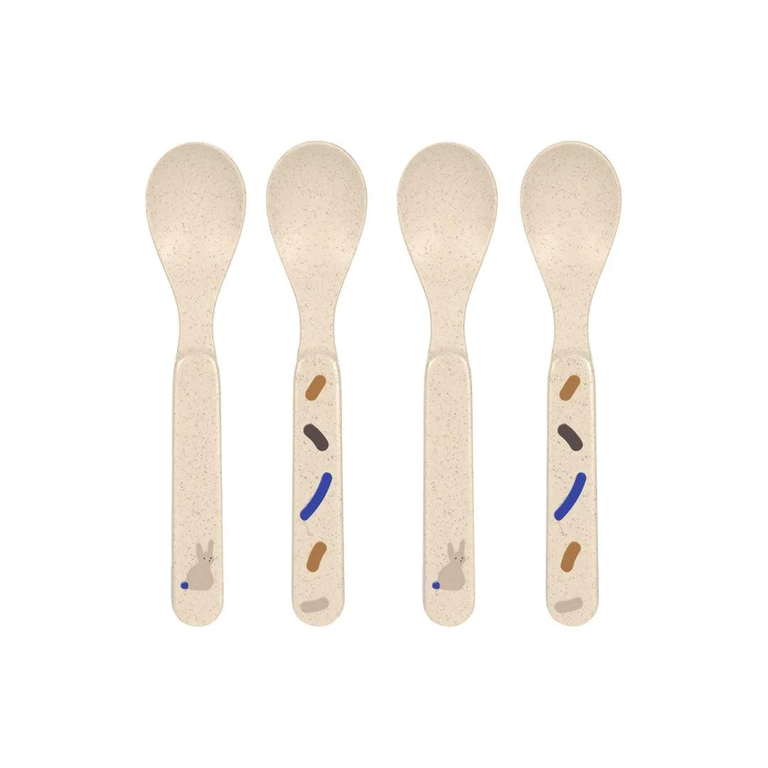 Lassig Spoon Set Cellulose - Little Mateys - Royal Blue