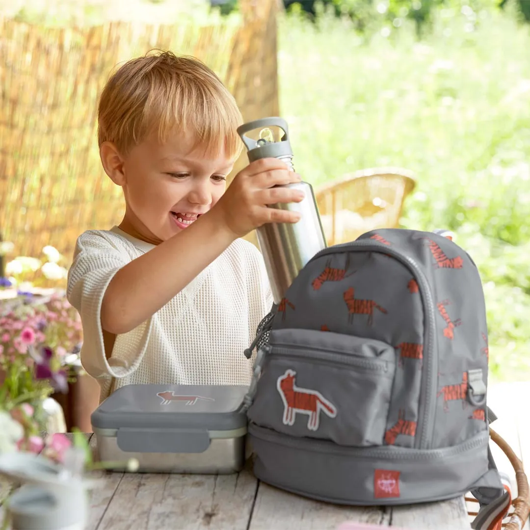 Lassig Stainless Steel Bottle - Safari Tiger