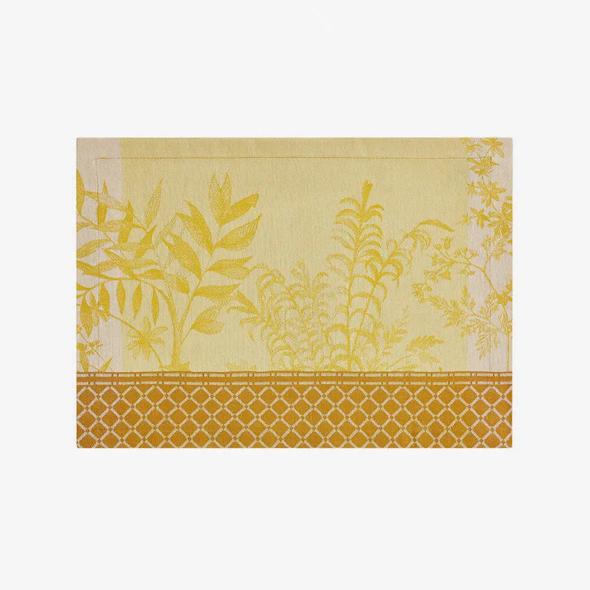 Le Jacquard Franais | Jardin D'Eden Placemat