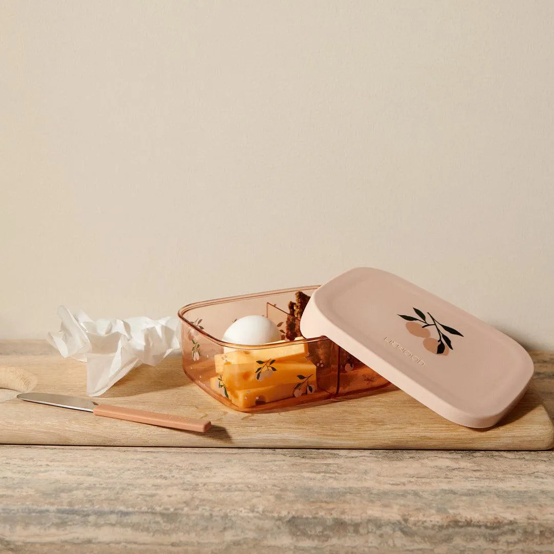 Liewood Ako Tritan Snack Box - Peach / Sea Shell