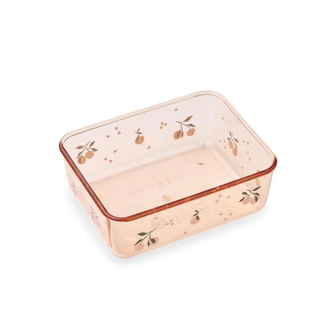 Liewood Ako Tritan Snack Box - Peach / Sea Shell