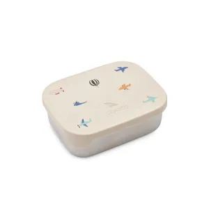 Liewood Arthur Printed Lunchbox - Aviator / Ecru