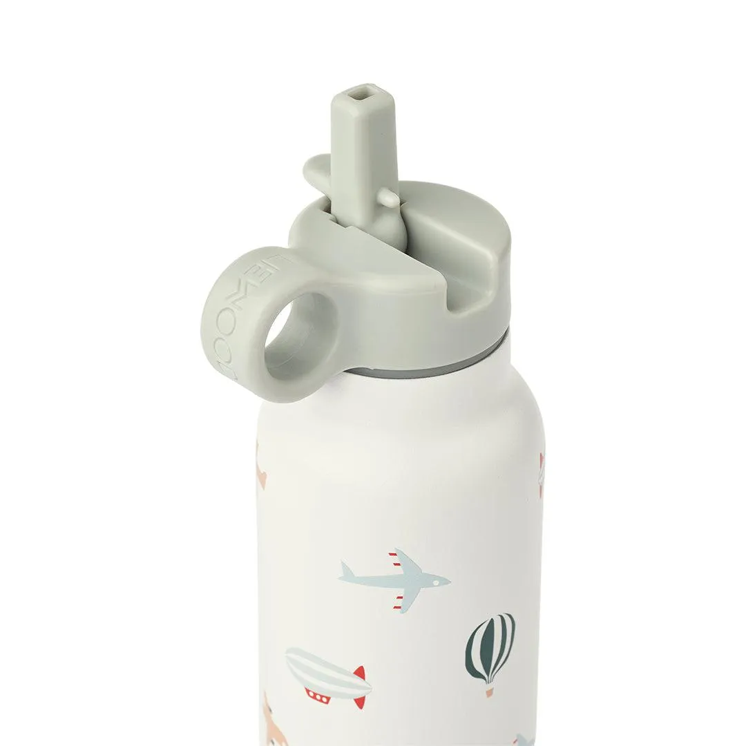 Liewood Falk Water Bottle 350ml - Aviator / Ecru