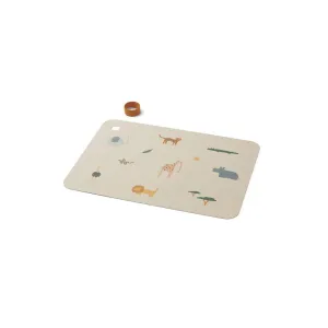 Liewood Jude Placemat - Safari - Sandy Mix