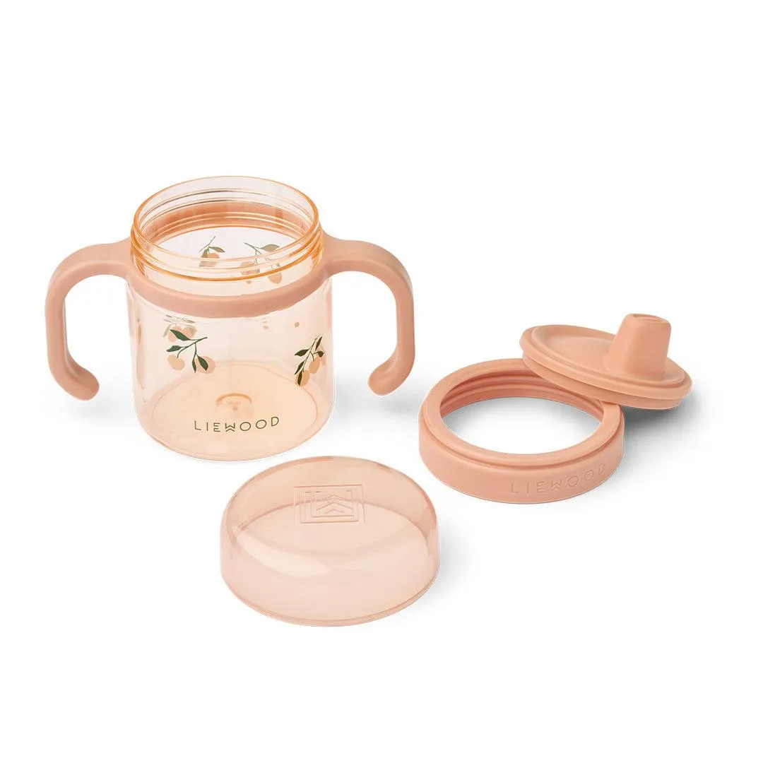 Liewood Kylo Tritan Sippy Cup 280ml - Peach / Sea Shell