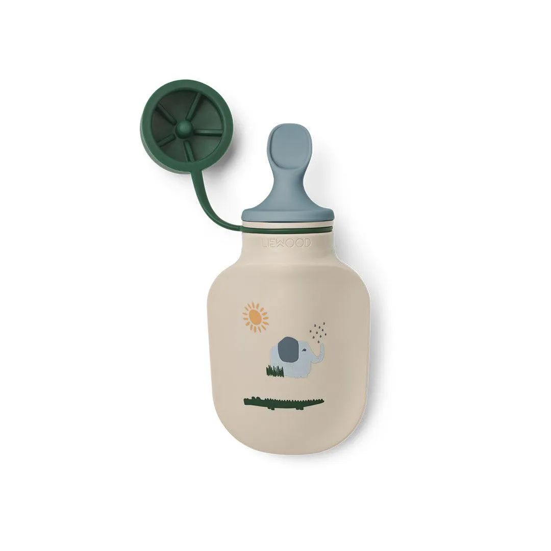 Liewood Lizzie Smoothie Bottle 2-Pack - Safari Sandy Mix