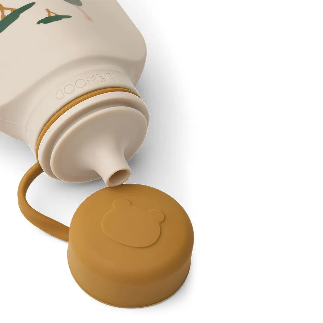Liewood Lizzie Smoothie Bottle 2-Pack - Safari Sandy Mix
