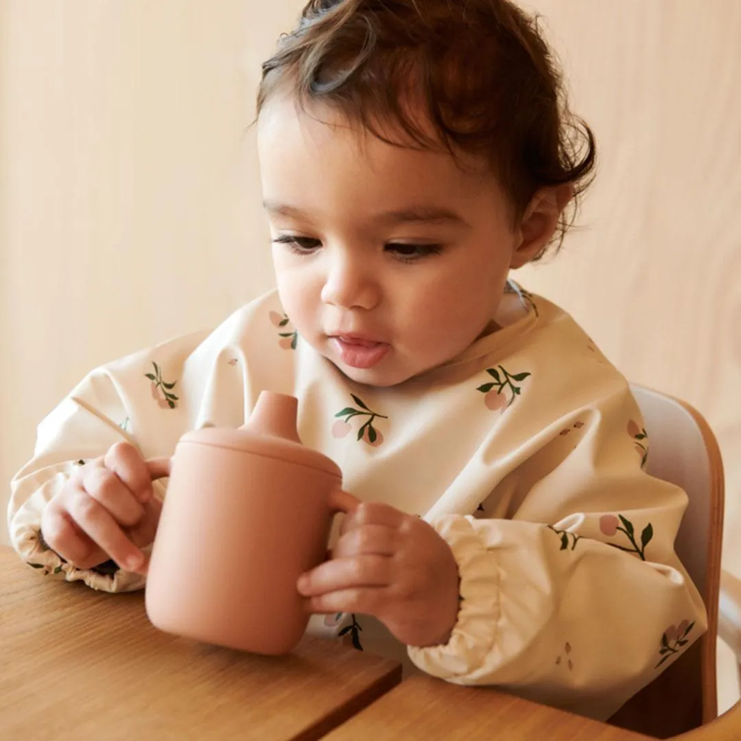 Liewood Merle Cape Bib - Peach - Seashell Mix