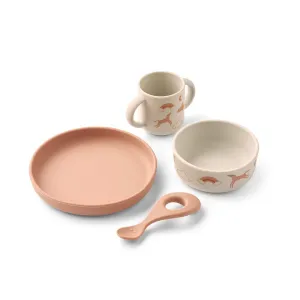 Liewood Vivi Printed Tableware Set - Dream / Ecru