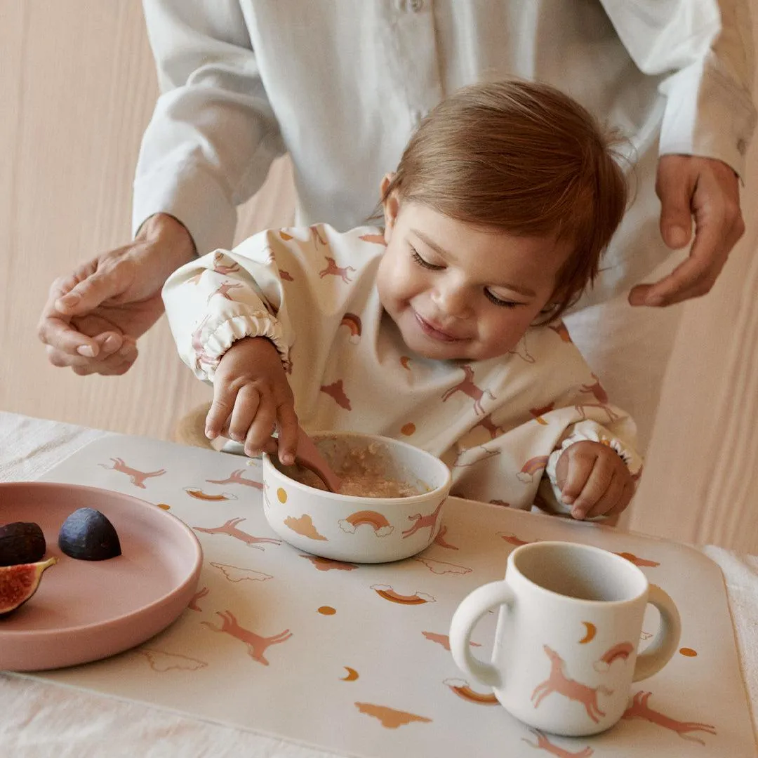 Liewood Vivi Printed Tableware Set - Dream / Ecru