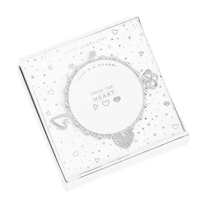 Life's a Charm 'From the Heart' Bracelet | Silver Plated
