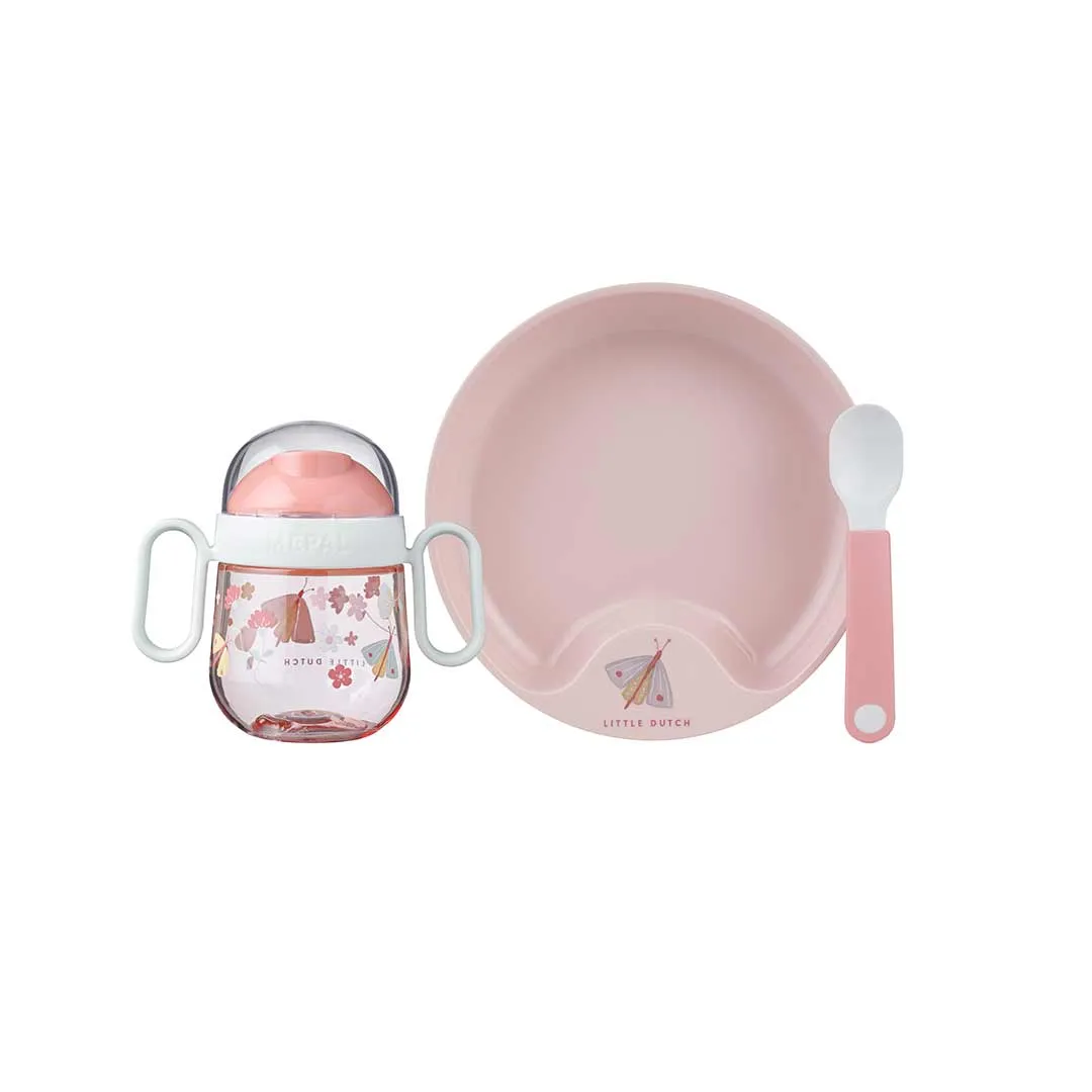 Little Dutch Mepal Baby Dinnerware Set - Flowers   Butterflies