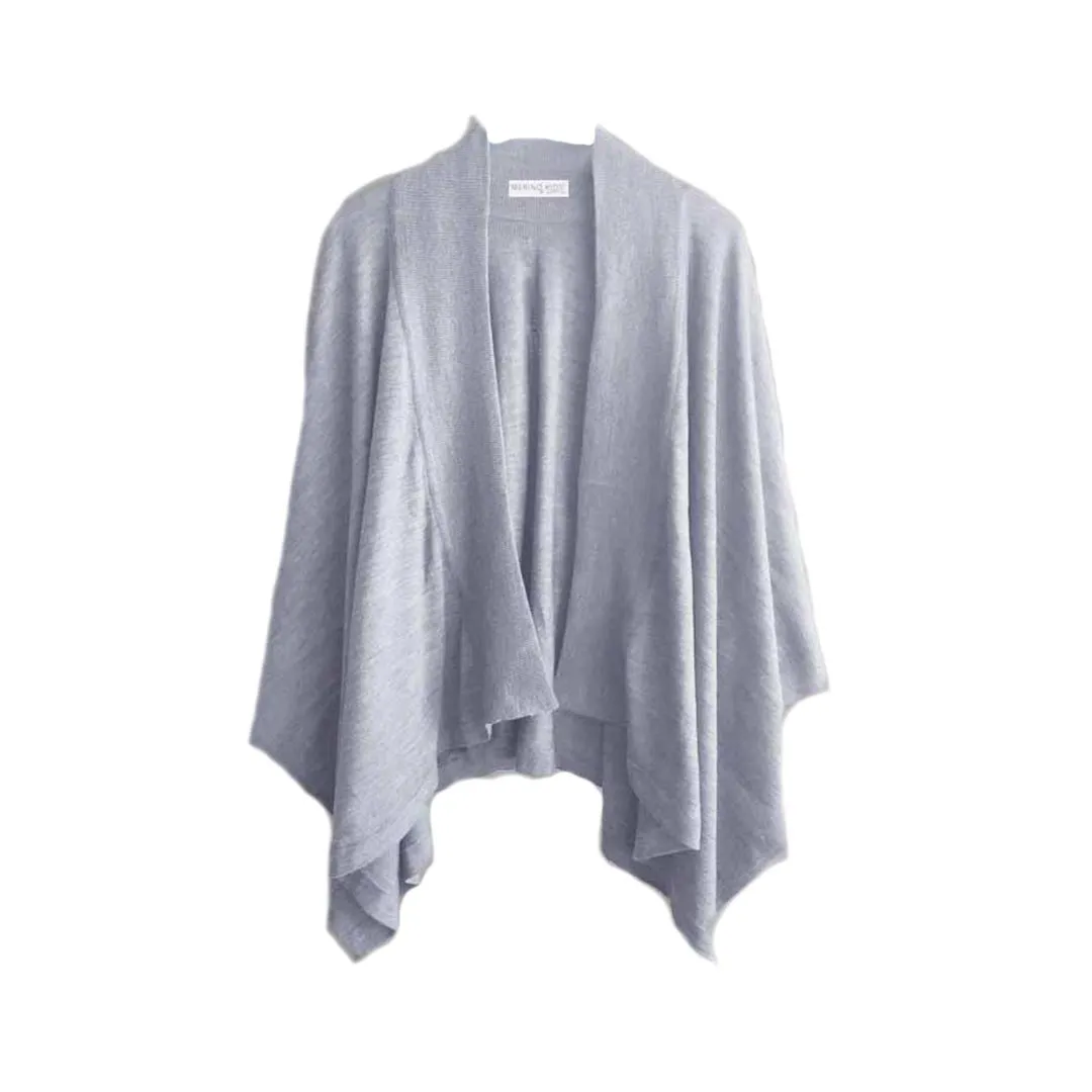 Merino Kids Mama Wrap - Light Grey