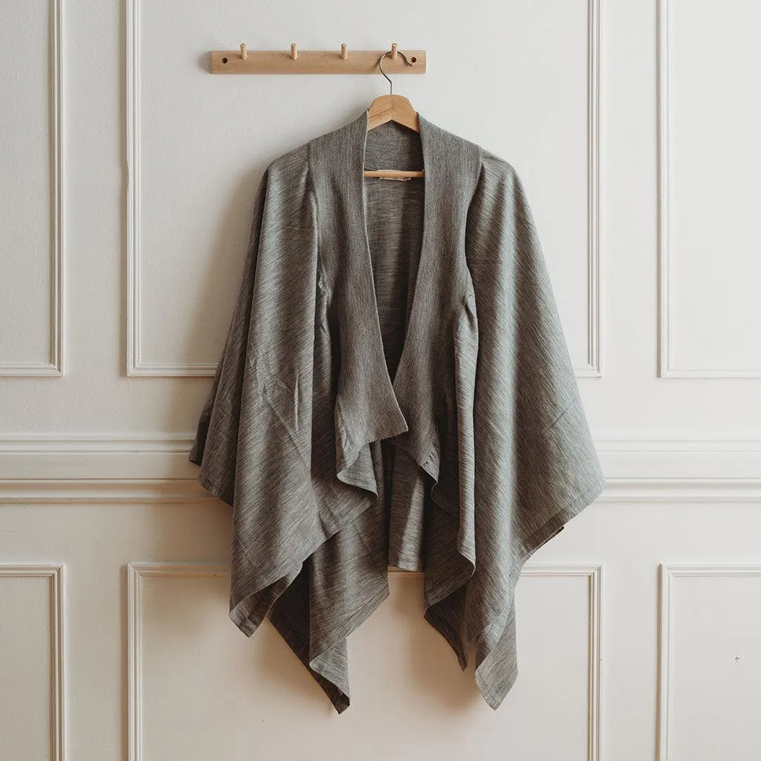 Merino Kids Mama Wrap - Light Grey