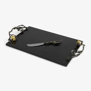 Michael Aram | Pomegranate Cheese Board with Knife