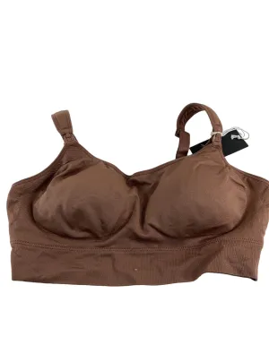 Momcozy All-in-One Super Flexible Pumping Bra, Chocolate, 3X-Large
