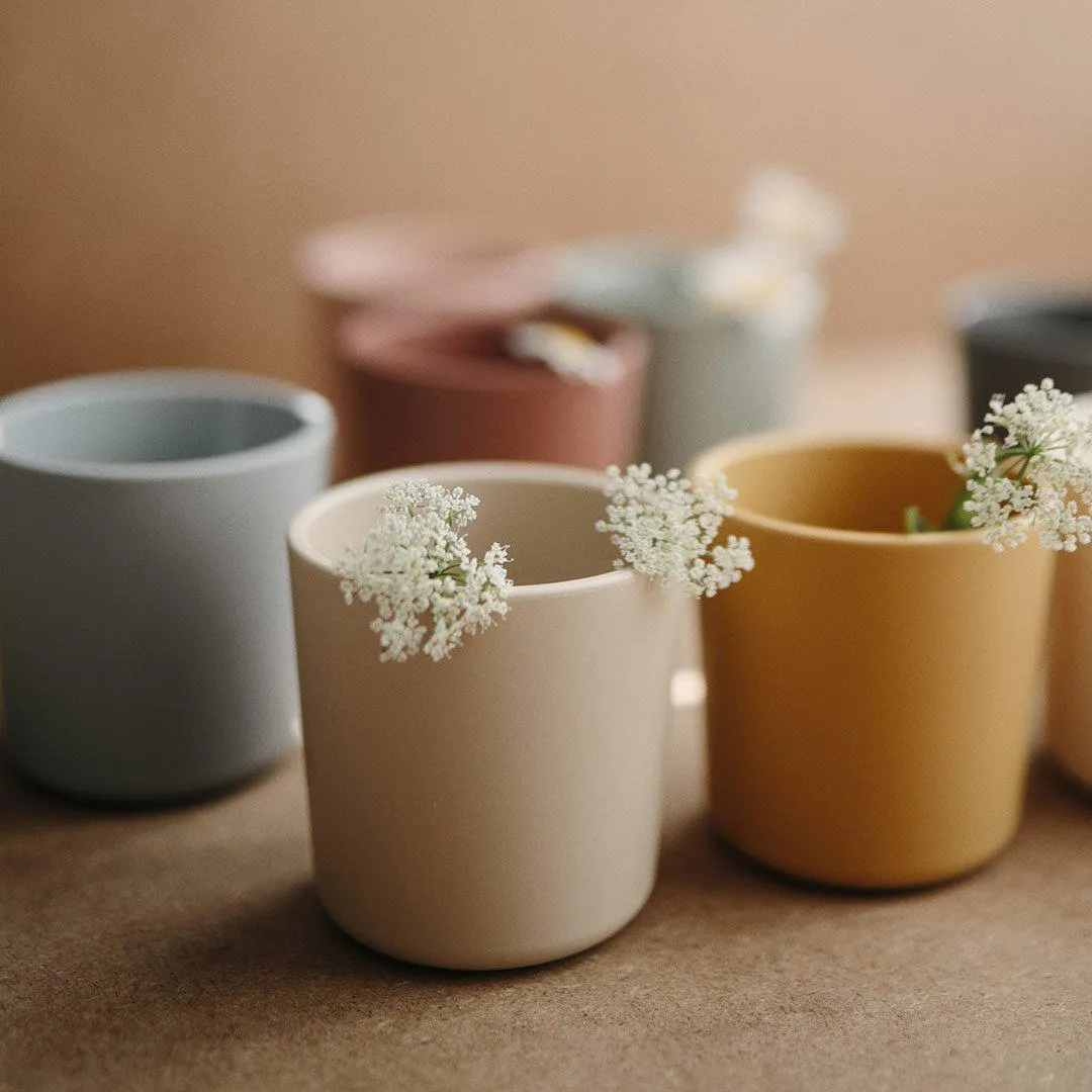 Mushie Dinnerware Cups - Sage - 2 Pack