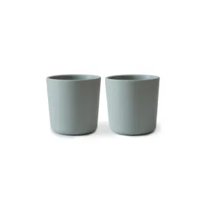 Mushie Dinnerware Cups - Sage - 2 Pack