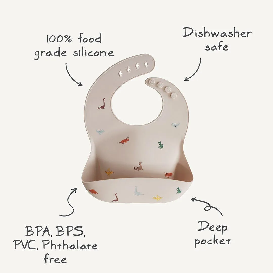 Mushie Silicone Bib - Bees