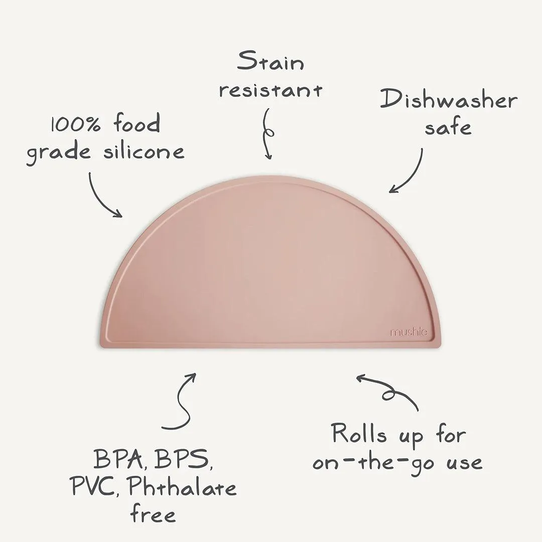 Mushie Silicone Mat - Whales