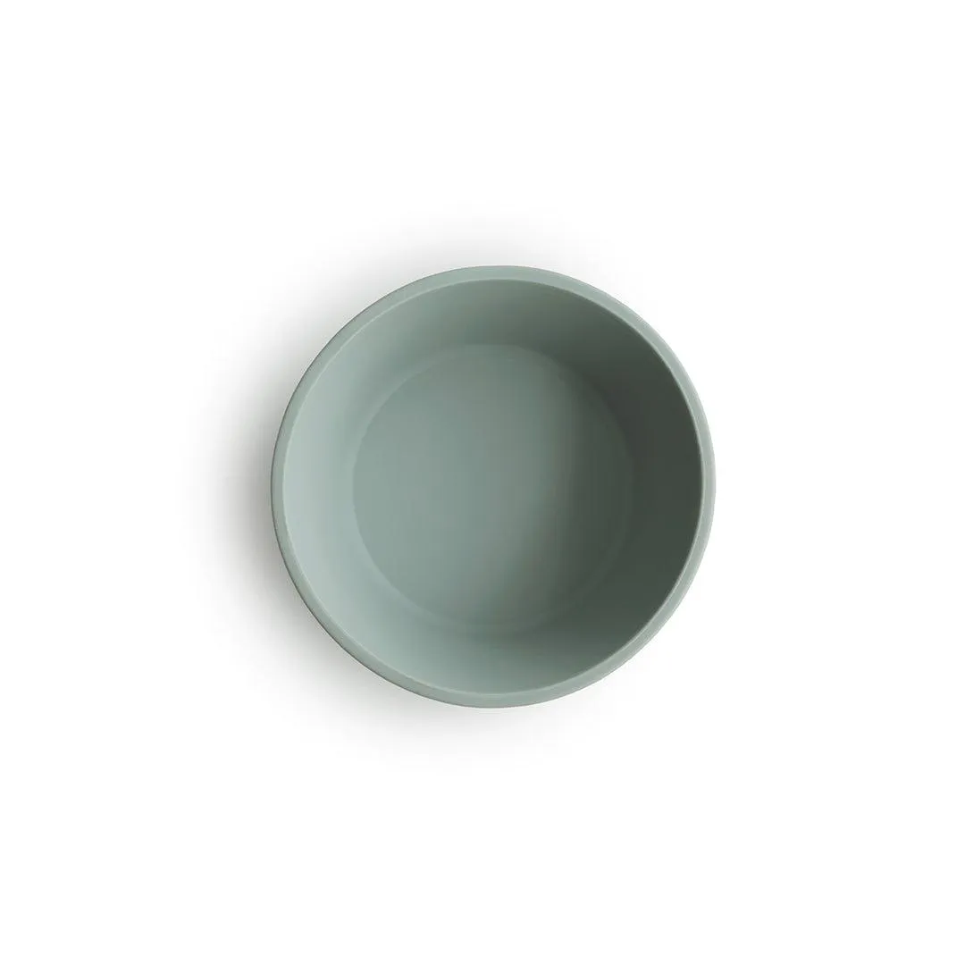 Mushie Silicone Suction Bowl - Cambridge Blue
