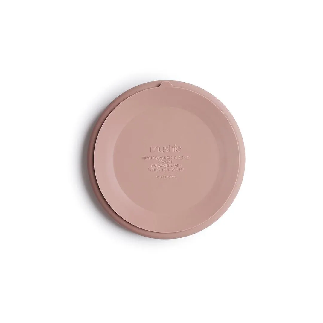Mushie Silicone Suction Plate - Blush