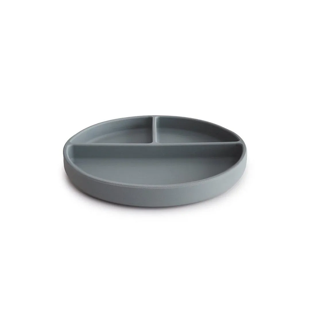 Mushie Silicone Suction Plate - Stone