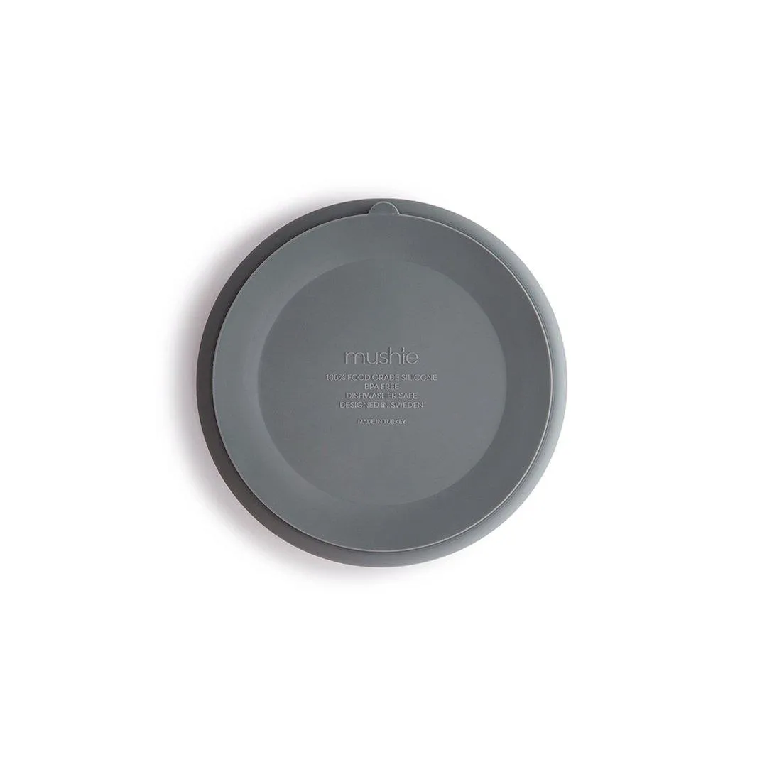 Mushie Silicone Suction Plate - Stone