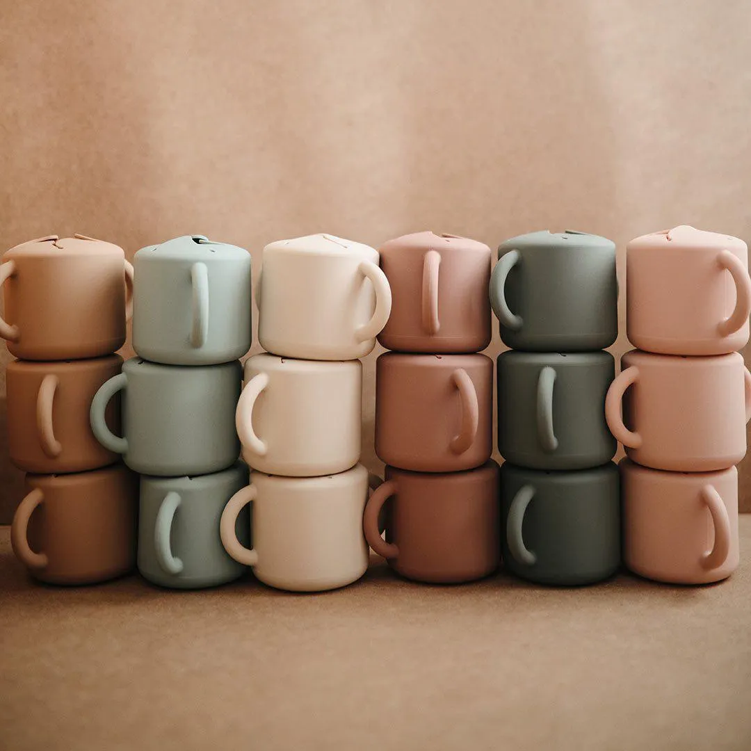 Mushie Snack Cup - Blush