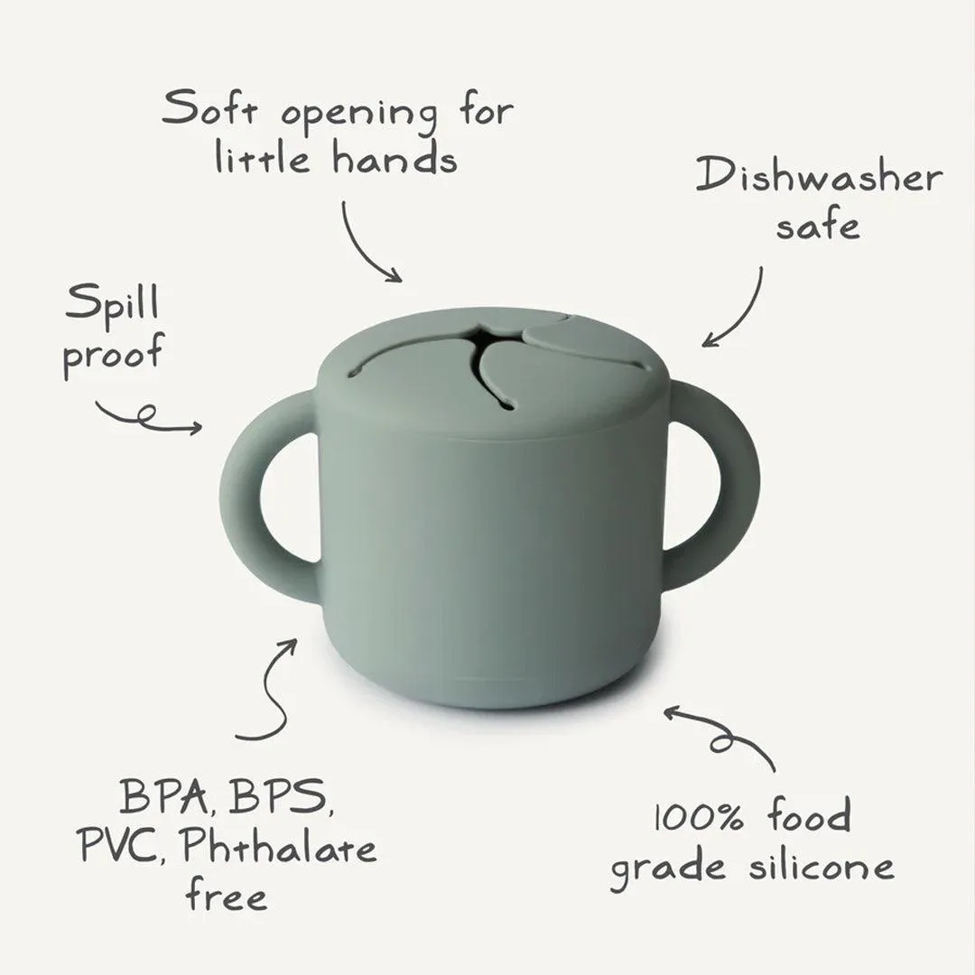 Mushie Snack Cups - Cambridge Blue