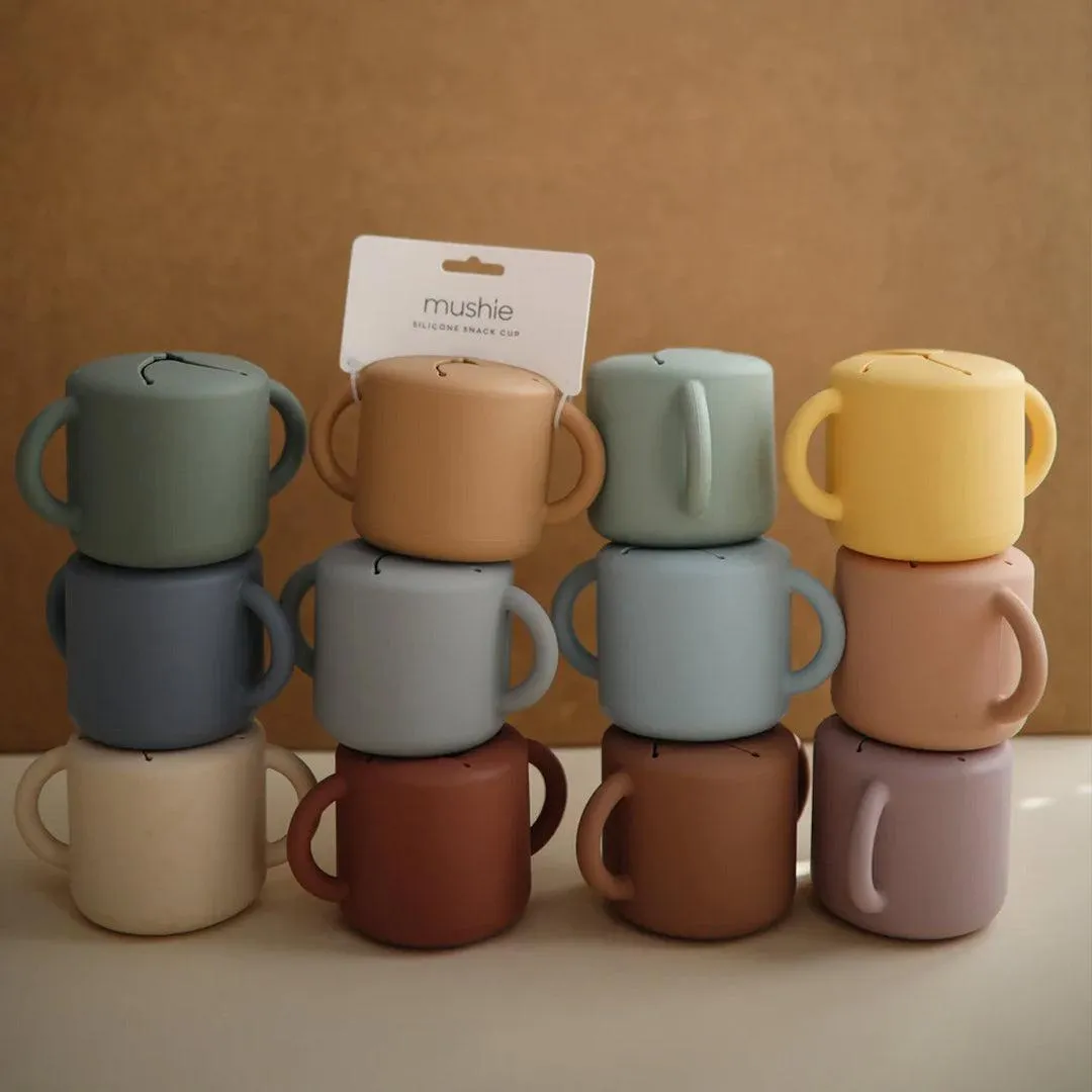 Mushie Snack Cups - Cambridge Blue