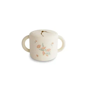 Mushie Snack Cups - Pink Flowers