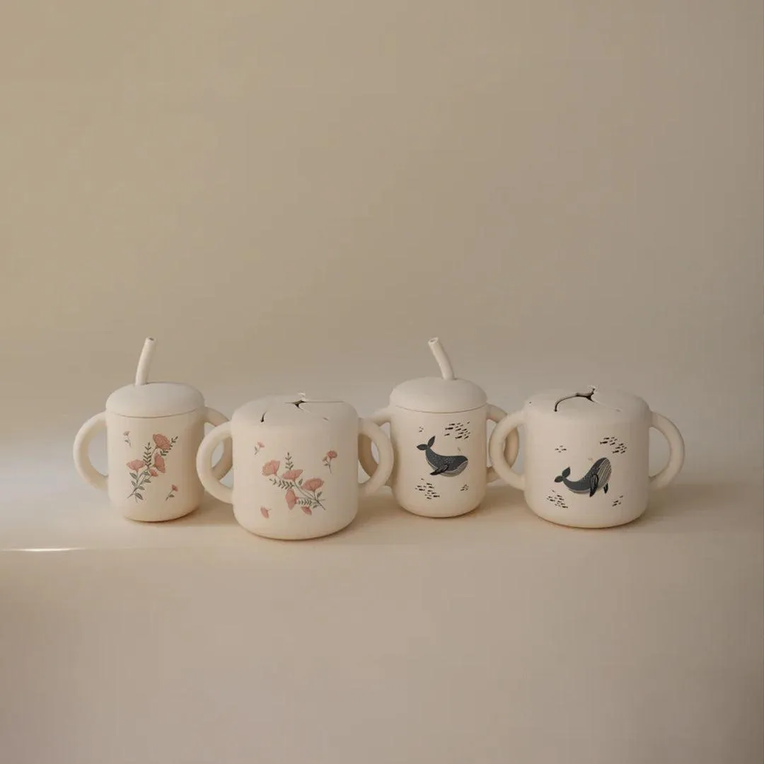 Mushie Snack Cups - Whales