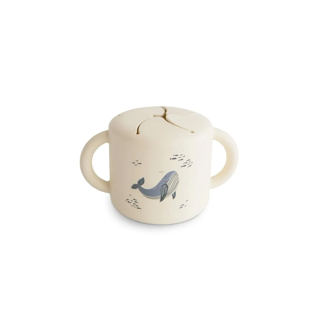 Mushie Snack Cups - Whales