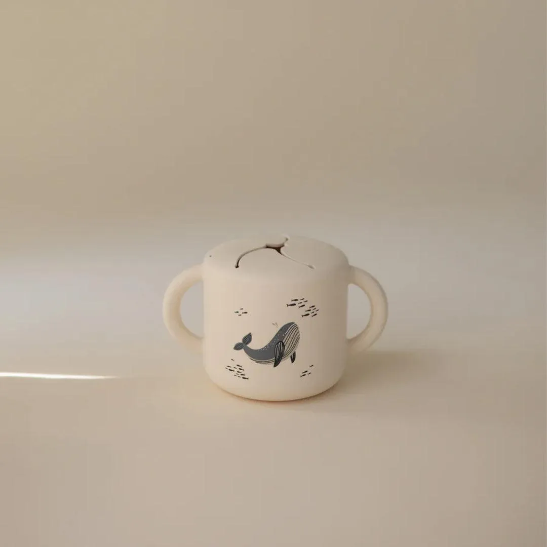 Mushie Snack Cups - Whales