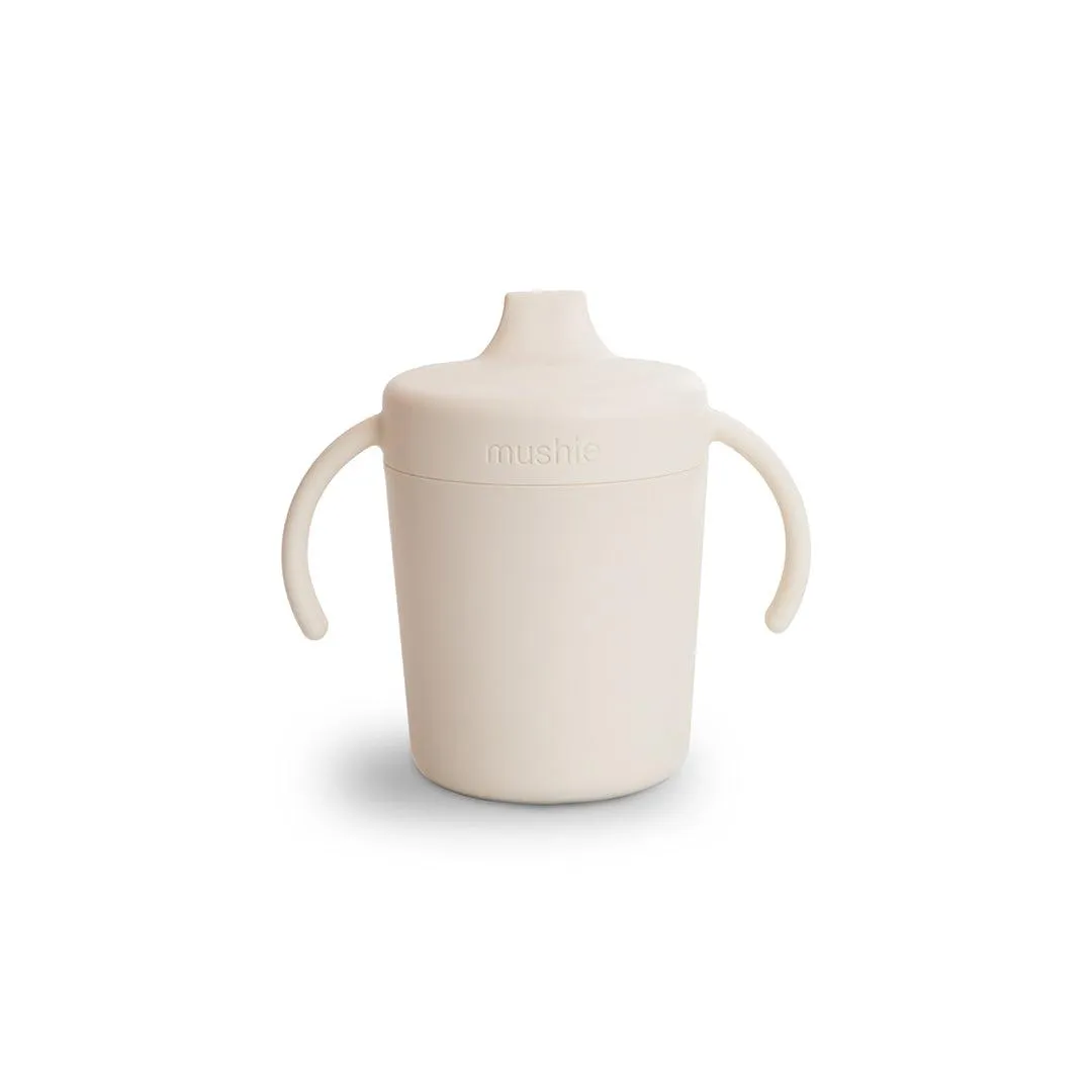 Mushie Trainer Sippy Cup  - Ivory