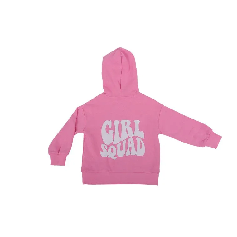 Oversized Hoodie, Pink, Size 5