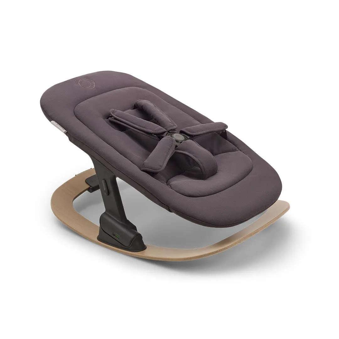 [Preloved] - Bugaboo Giraffe Highchair Rocker Frame - Neutral Wood