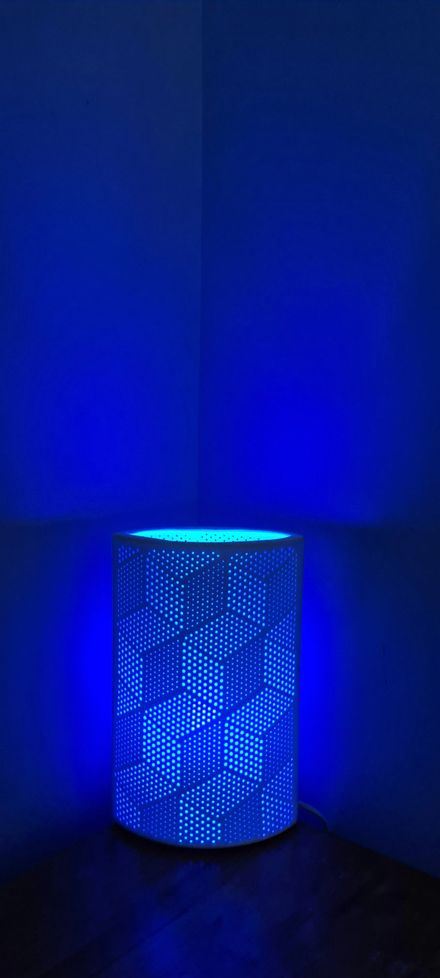 Sale💥BLUE CUBE CERAMIC LAMP