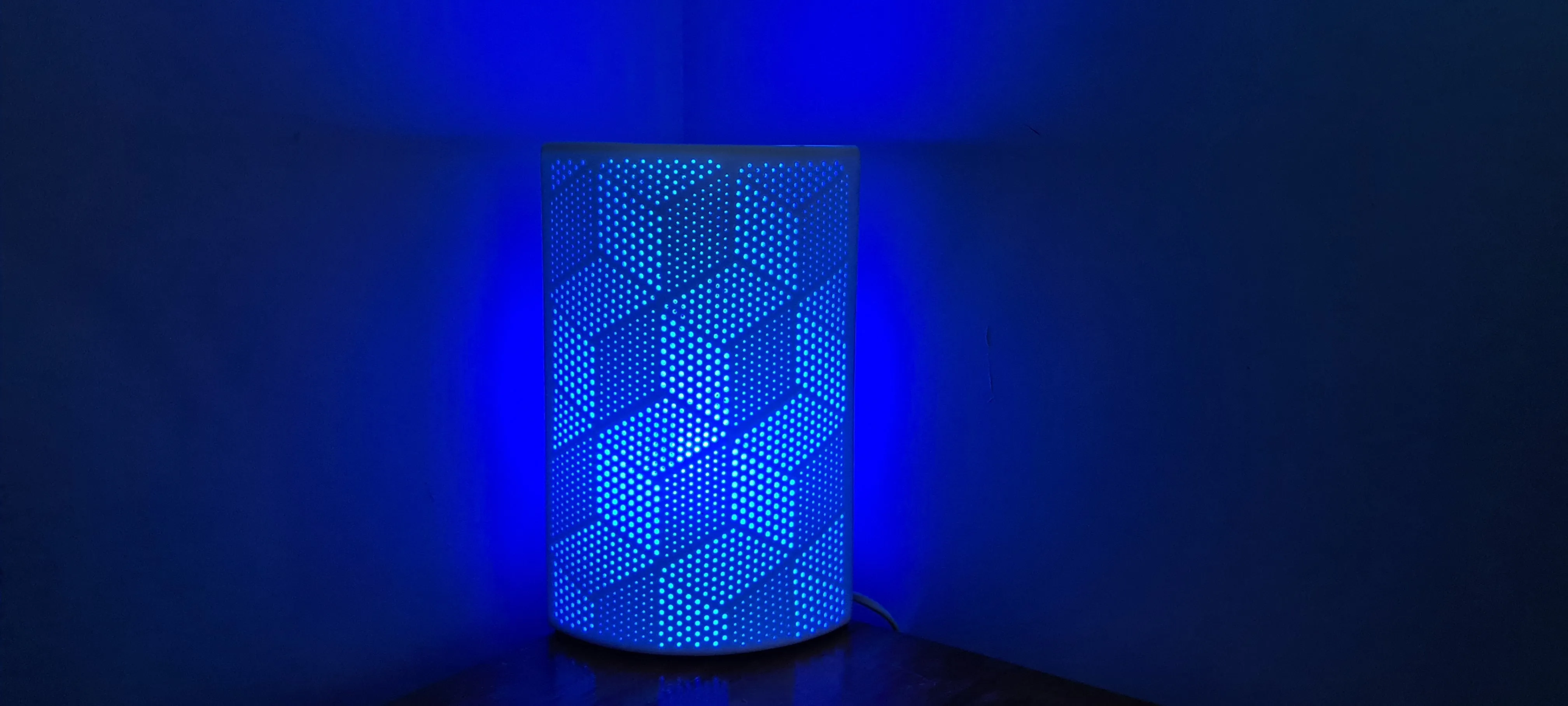 Sale💥BLUE CUBE CERAMIC LAMP