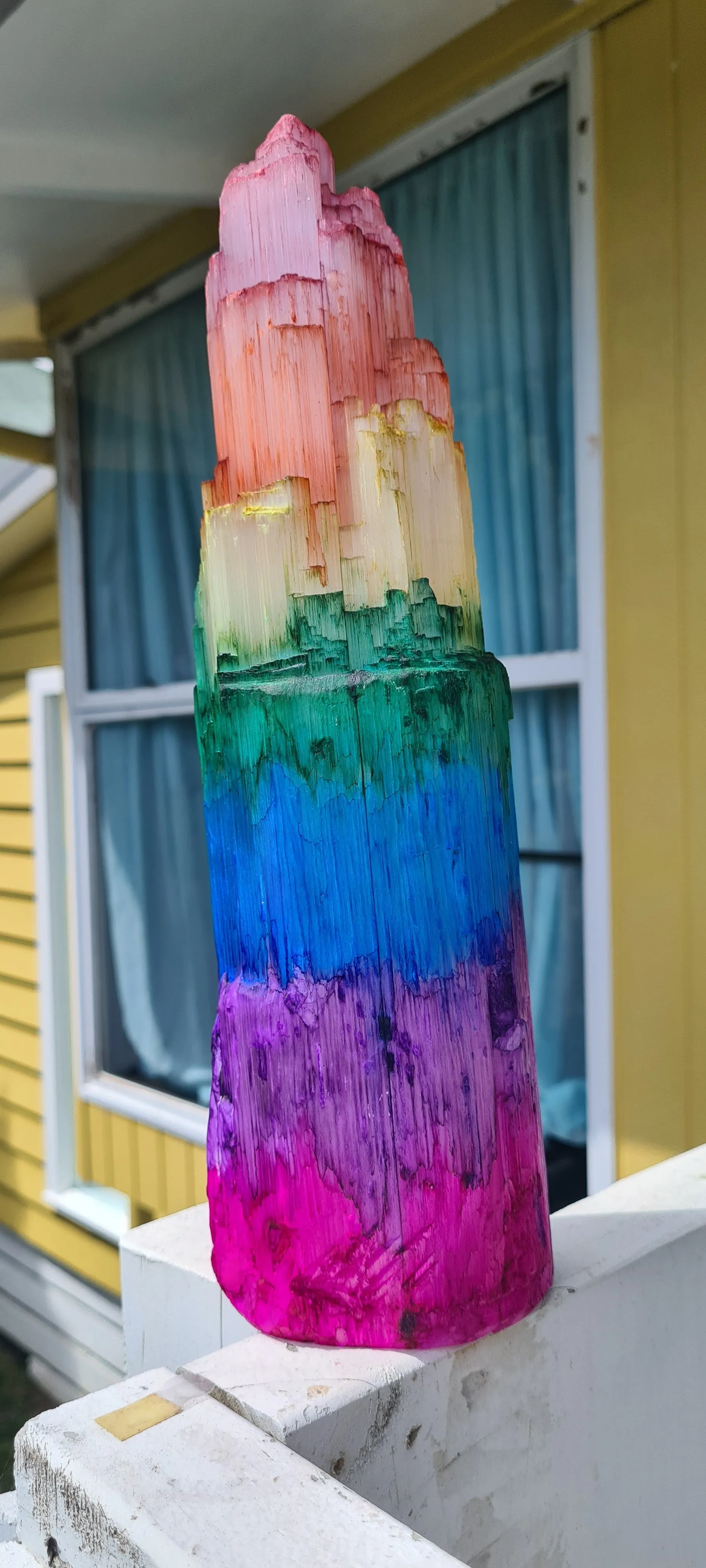 Sale💥CHAKRA SELENITE CRYSTAL LAMP 35cm-2 lighting options